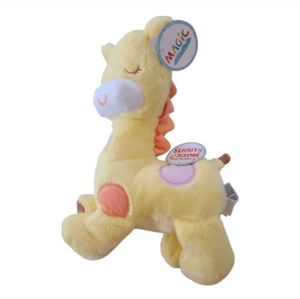 Magic Years Baby Giraffe Light Up Plush Toy 12 inch Twinkle Twinkle Little Star